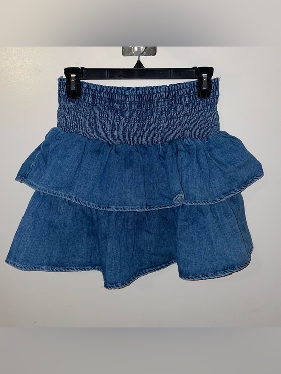 aerie Dresses & Skirts - Aerie Blue Tiered Mini Skirt